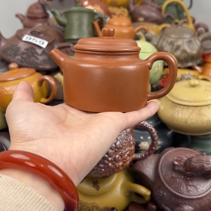 紫砂茶壶底部裂了