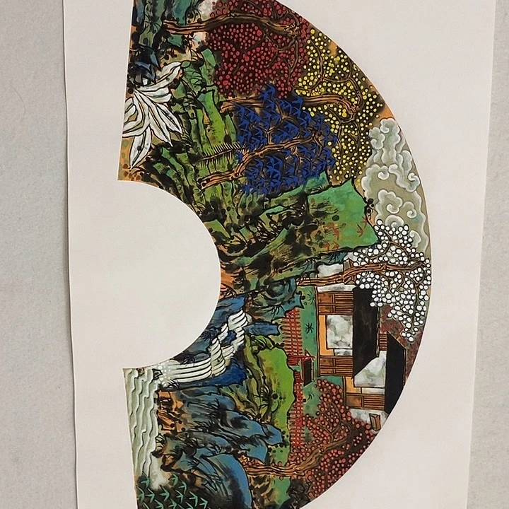 国画书画作品集的艺术形式