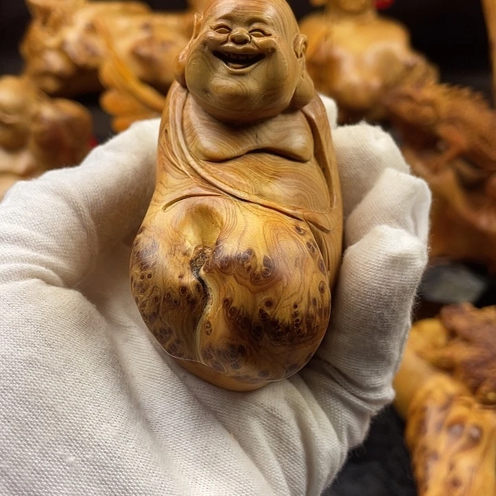 柏木（崖柏）米勒手把件