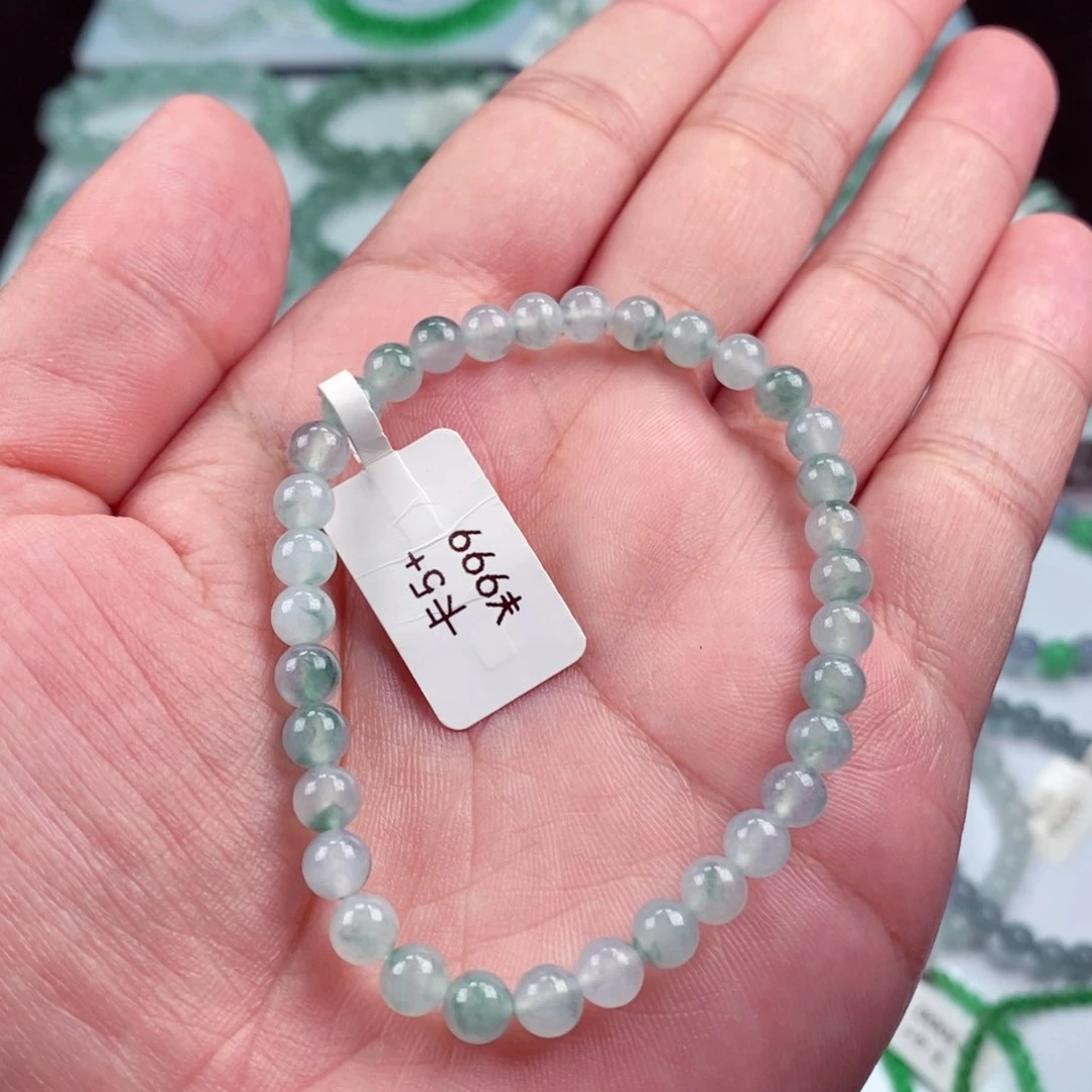 未镶嵌手链翡翠卡5.5