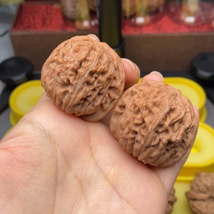 把件文玩核桃四座楼39全品