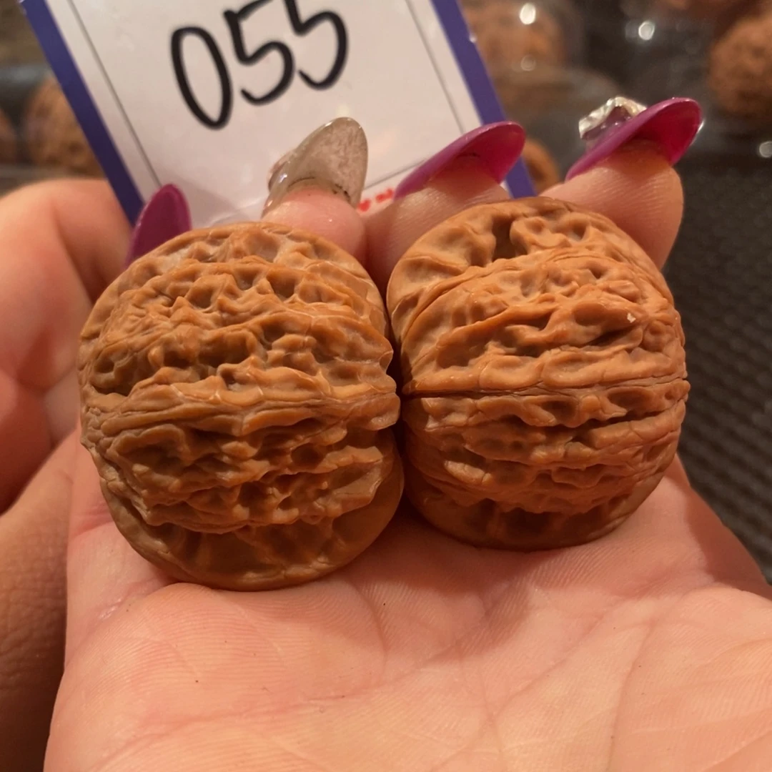 吊坠文玩核桃055山地正磨38.5尺全品