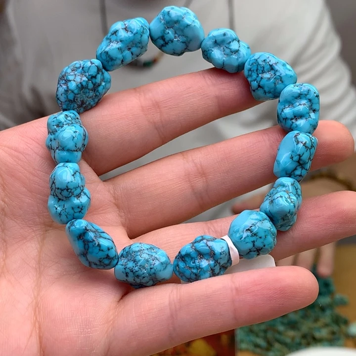 绿松石未镶嵌原矿