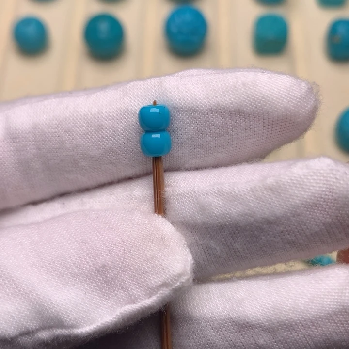 绿松石未镶嵌绿松石老型4.6