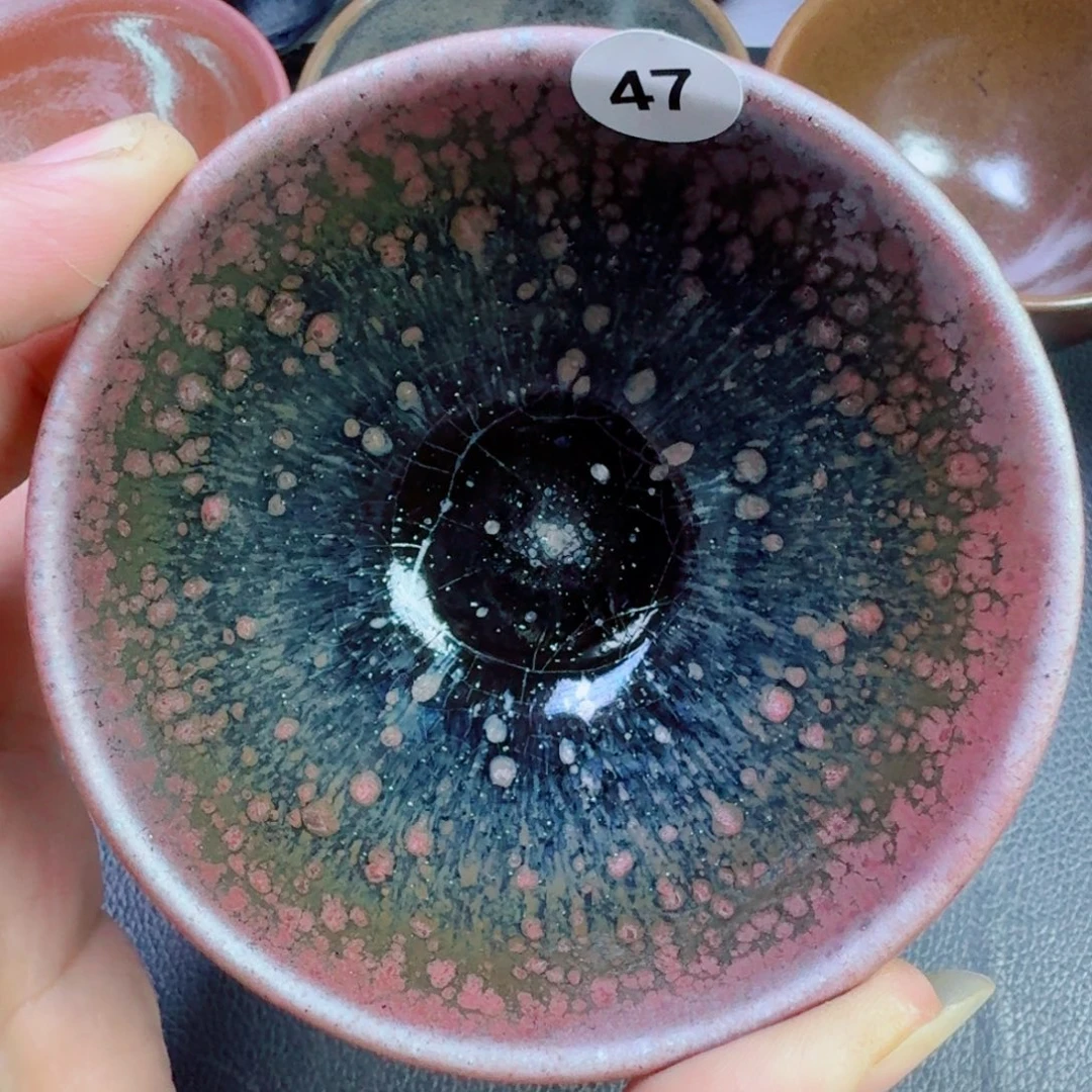 广***地摆件古时茶器建窑建盏47