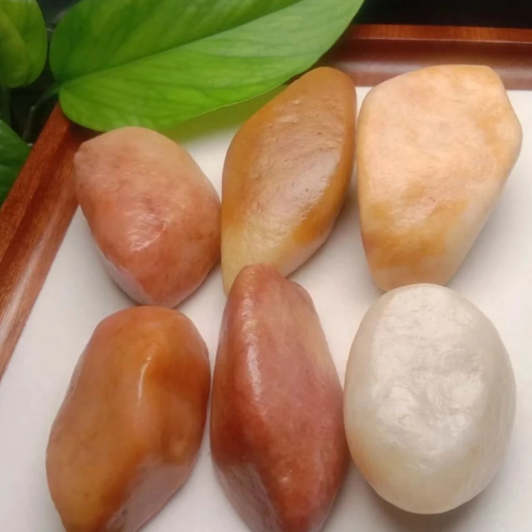 新疆戈壁三彩盆景石 黄蜡石 泥石 （一物一拍 多样发货 专拍链接）