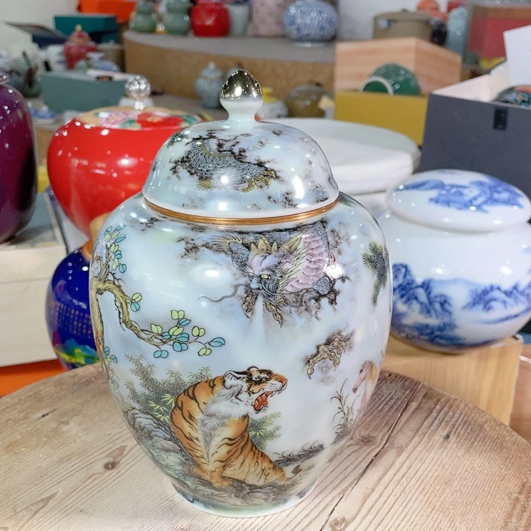 【闪购商品】罐陶瓷茶叶罐密封罐