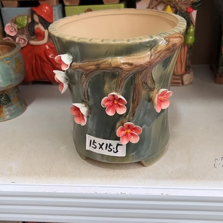 粗陶材质多肉花盆
