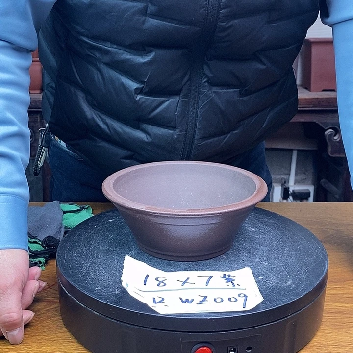 紫砂花盆货号一只WZ009