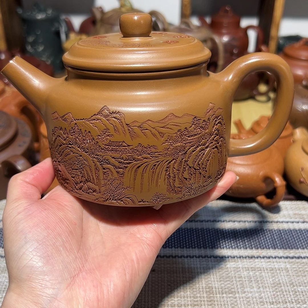 紫砂茶壶宜兴紫砂400
