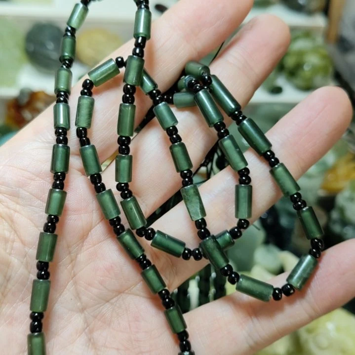 岫玉链子链子未镶嵌ζ****?