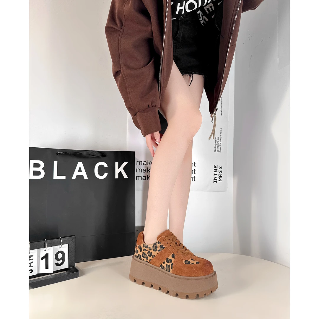 时尚厚底增高7cm潮流百搭女士休闲鞋 5022