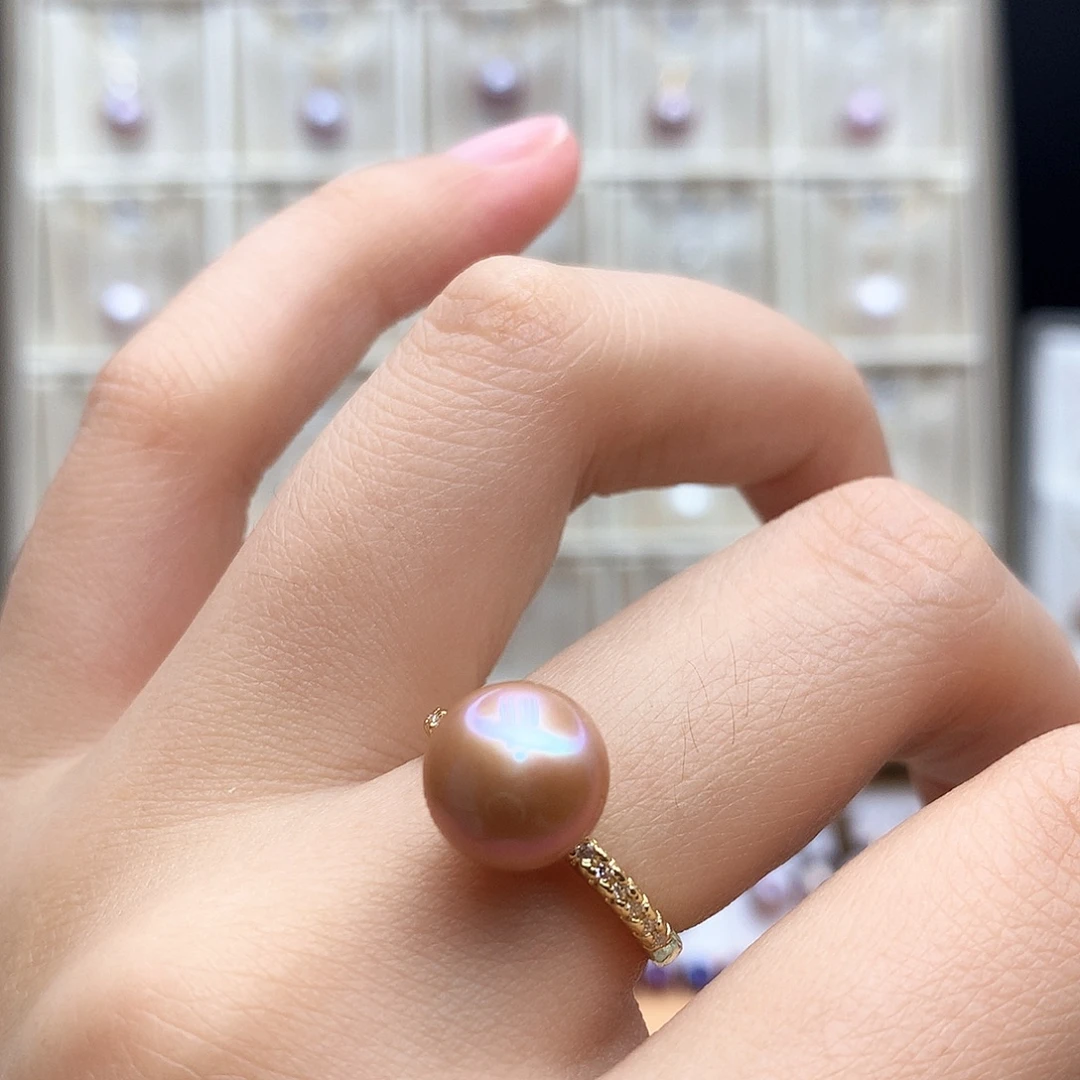 颈饰合金淡水珍珠