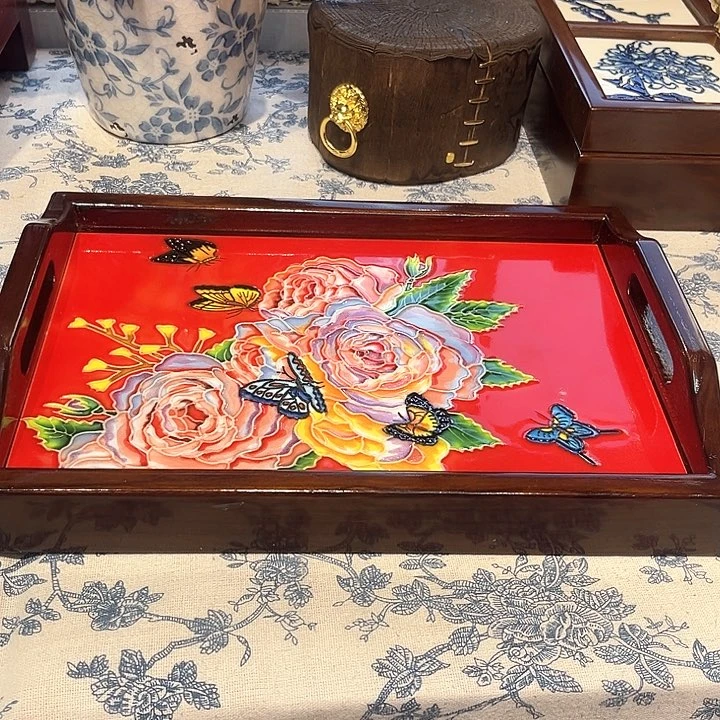 瓷板画瓷板画艺术作品