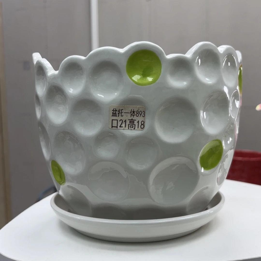 @夏西陶瓷花盆@@5893