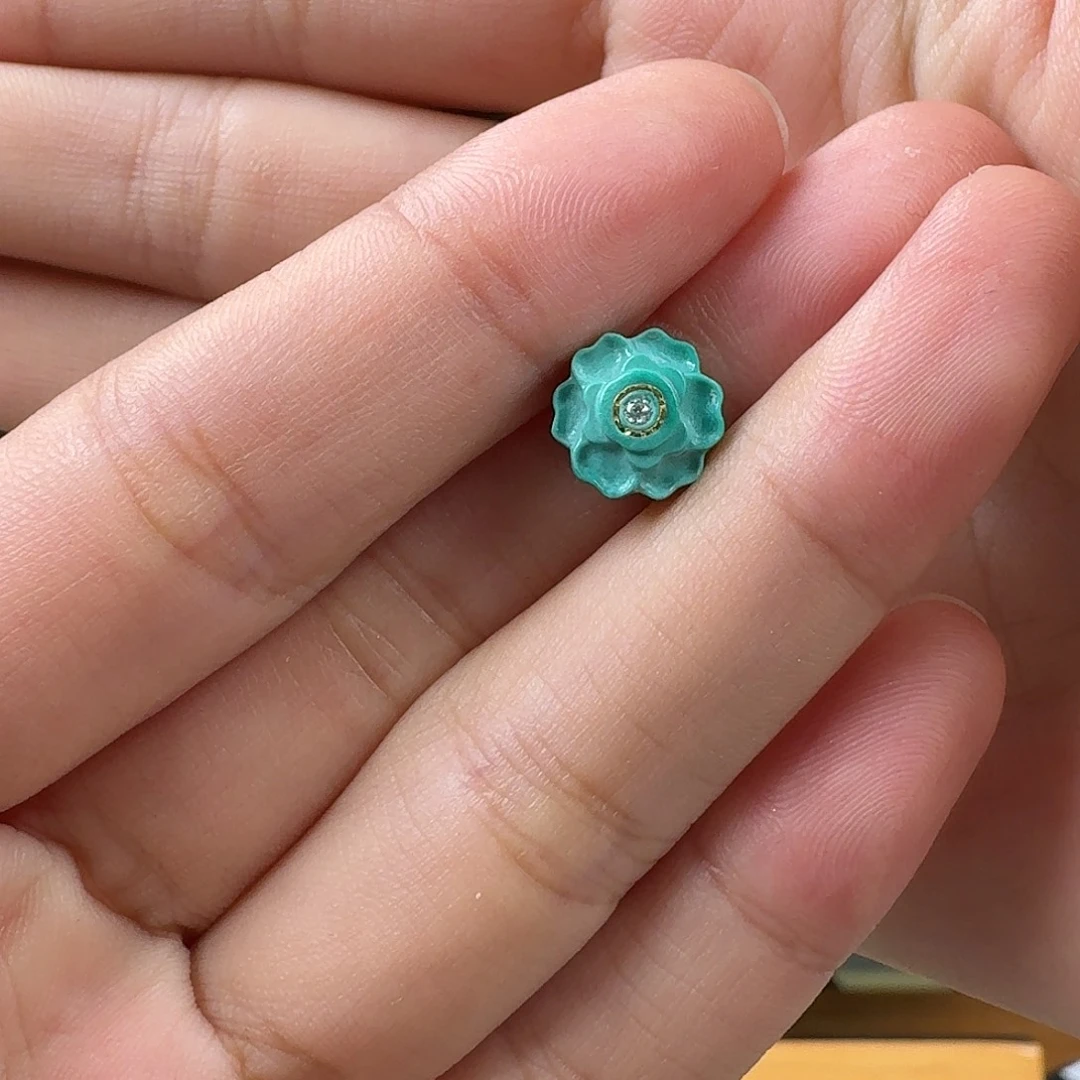 绿松石未镶嵌珠宝奇石