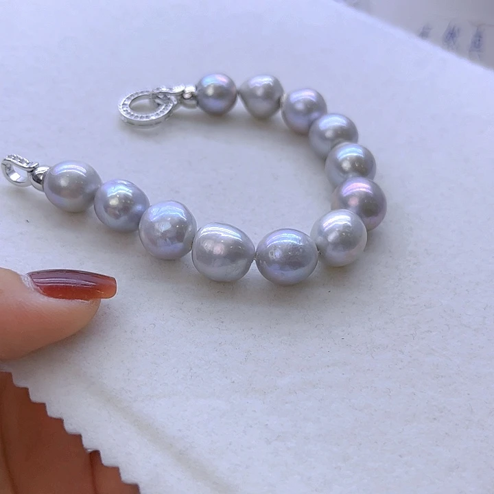 未镶嵌淡水珍珠项链定制248