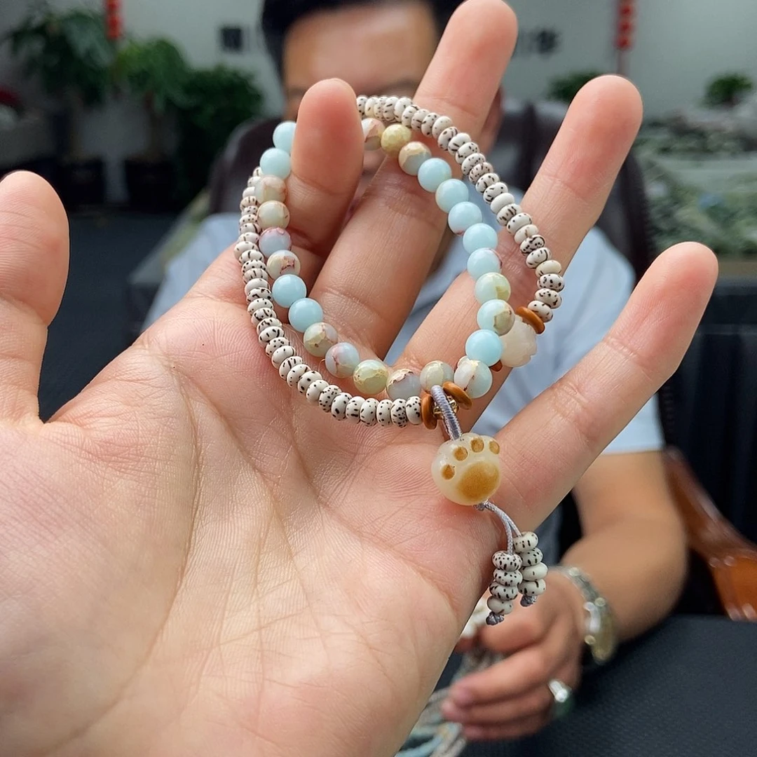 星月菩提手串颜色多样性发拍一发一