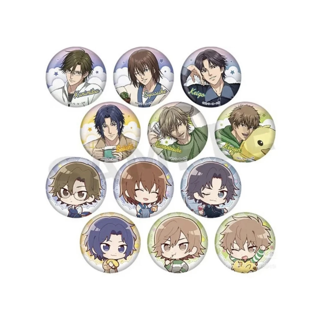 【拆盒】网球王子堂吉诃德睡衣装常服吧唧qqr立牌徽章盲盒