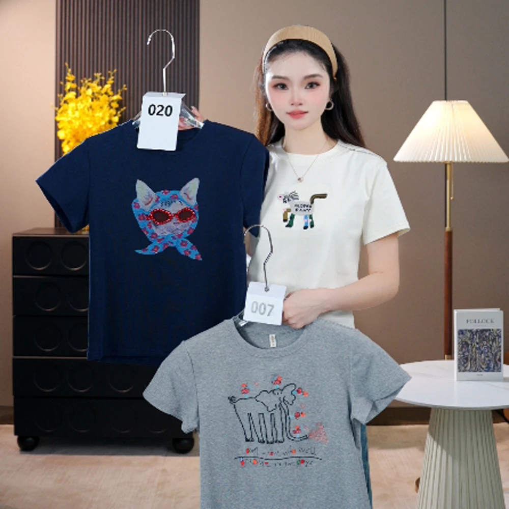【孤品】按主播给的编码备注简约百搭圆领短袖女