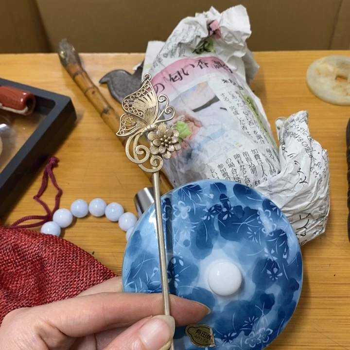 摆件中古工艺品一件