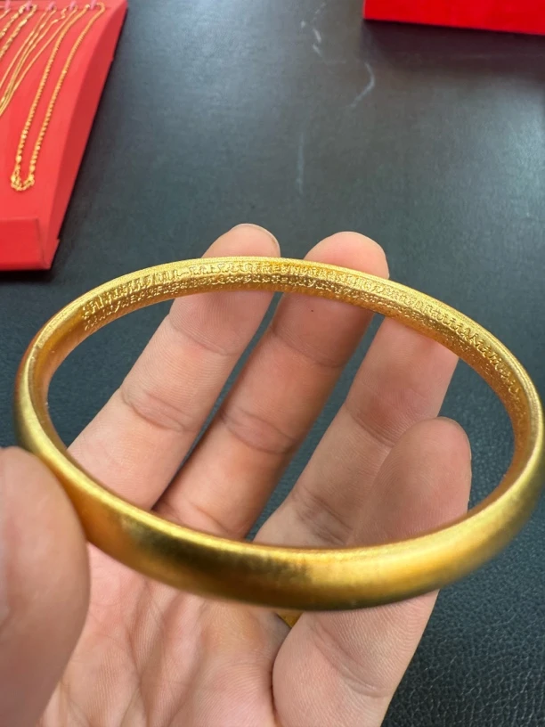 999足金古法手镯足爆款热卖款