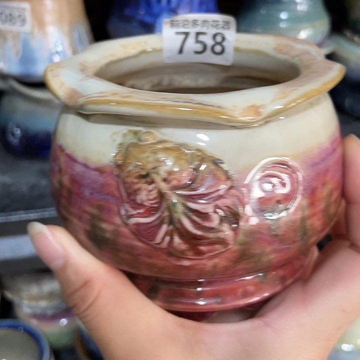 狼盆内口径8高度8