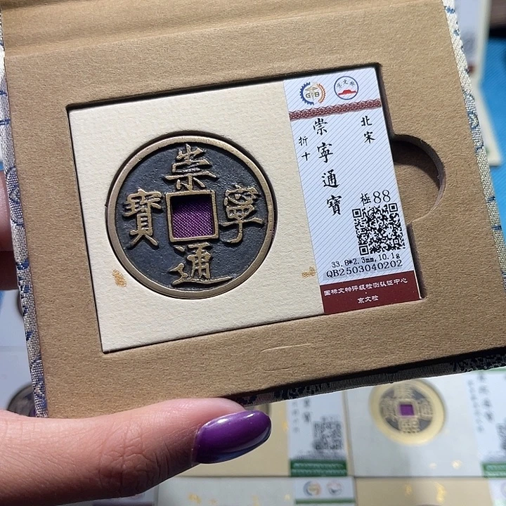 铜福宝崇宁通宝0202