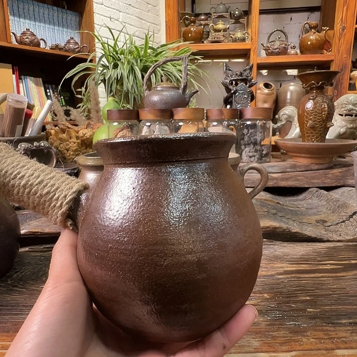 杯崔家龙窑高温柴烧800cc