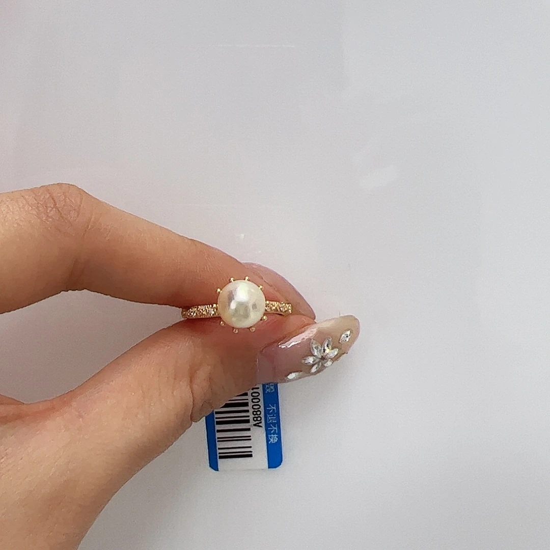 海水珍珠A880银S925镶嵌