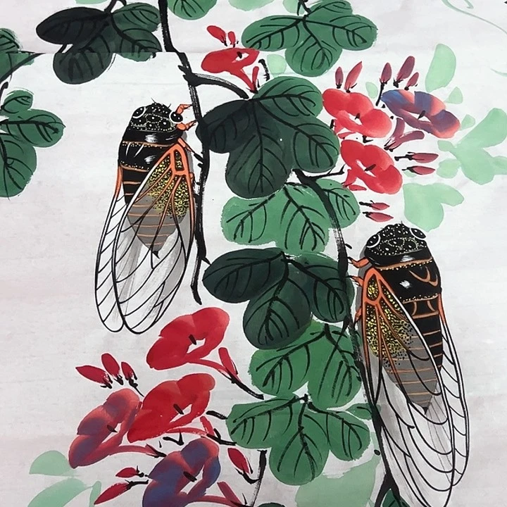 国画本人纯手绘作品欣赏