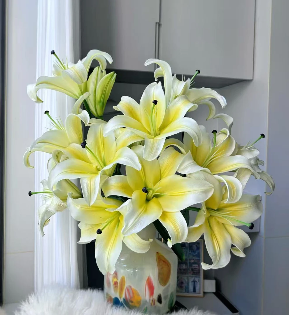 【花予专属】6朵黄天霸黄百合 云南基地鲜花