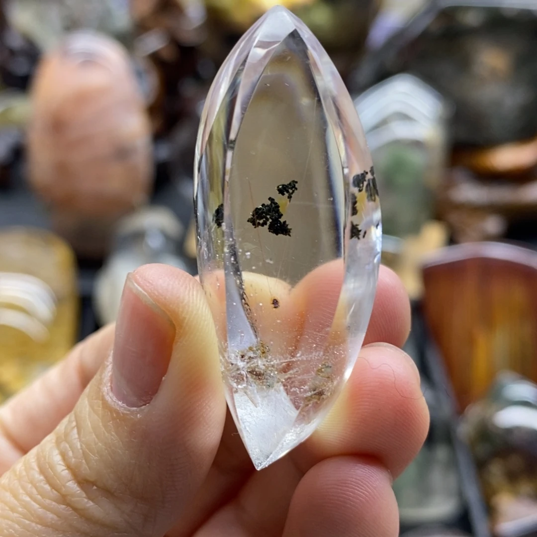 未镶嵌水晶珠宝半成品
