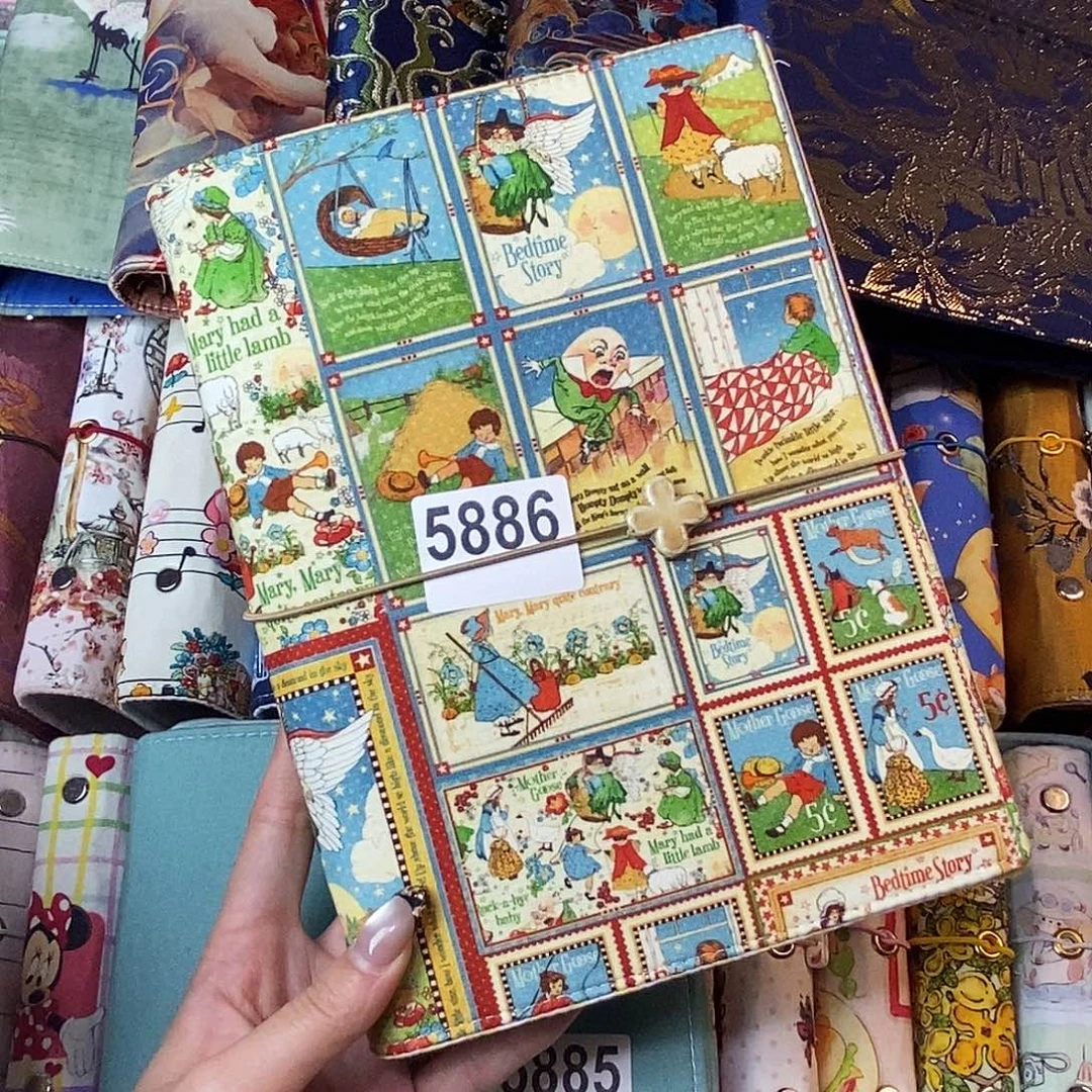 织绣A5活页不带纸5886