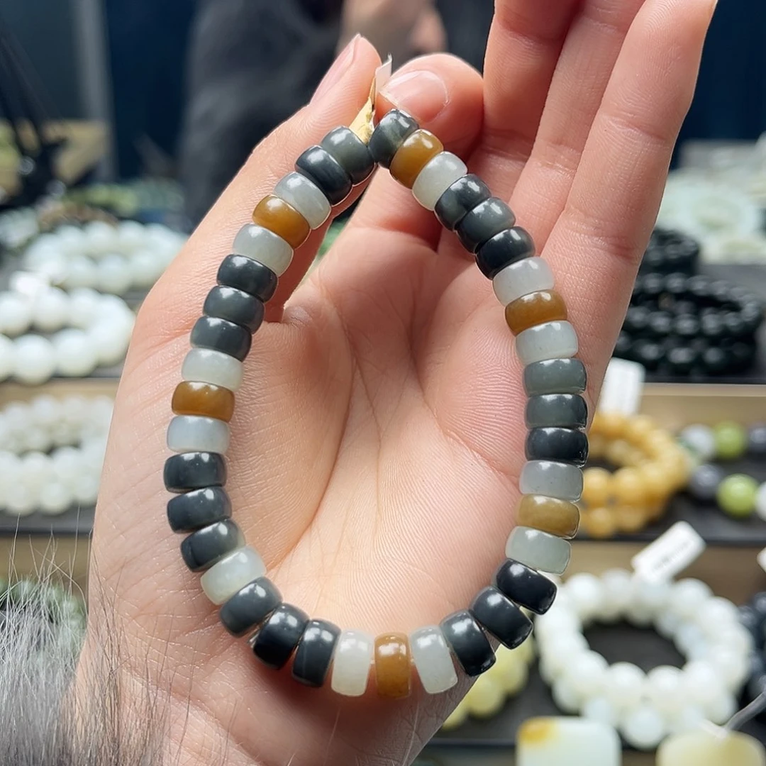 和田玉手链未镶嵌