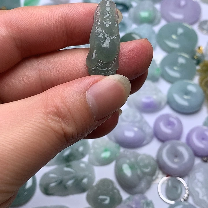 翡翠未镶嵌项圈天然翡翠