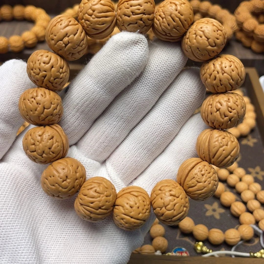 桃核手串大元宝手串