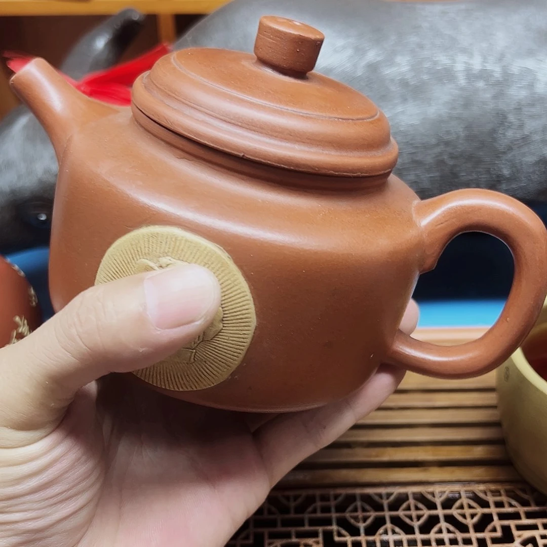茶壶紫砂宜兴原矿紫砂壶手工制作450毫升