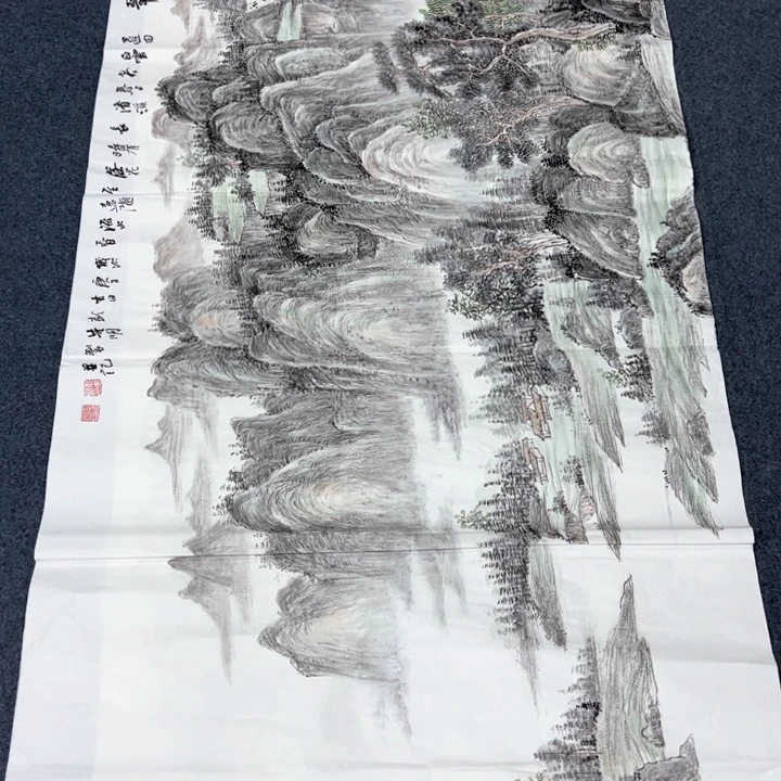 国画纯手绘作品欣赏图