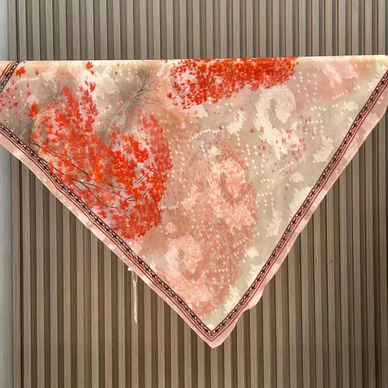 X183 枫影如梦 70*70左右布料