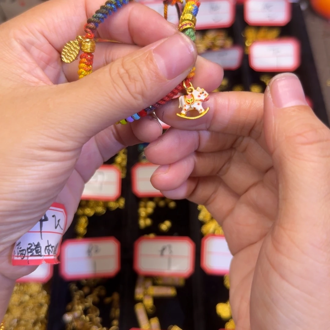 合金白色小马1个装