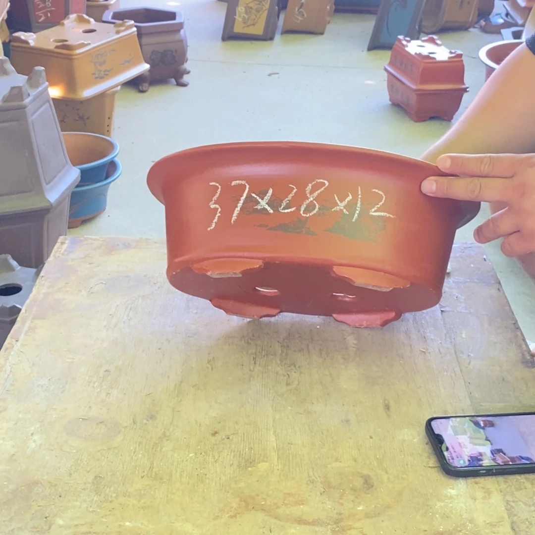 紫砂花盆紫砂紫砂