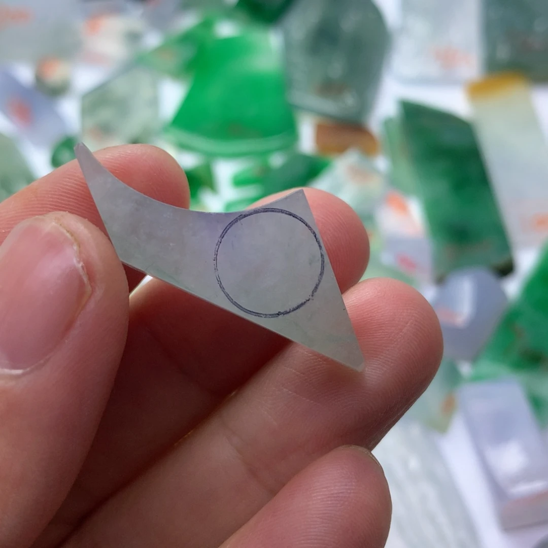 定制翡翠未镶嵌天然缅甸翡翠吊坠挂件