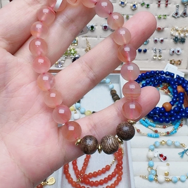 南红玛瑙手链未镶嵌手链A9