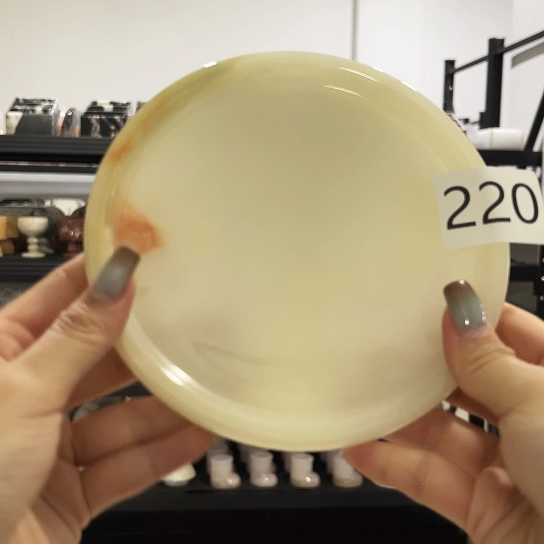 220号青玉直径15盘子福利不退换