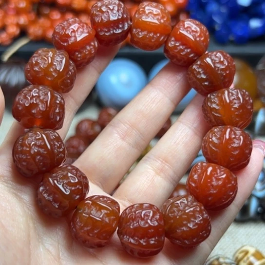 德***商玛瑙/玉髓未镶嵌颈饰