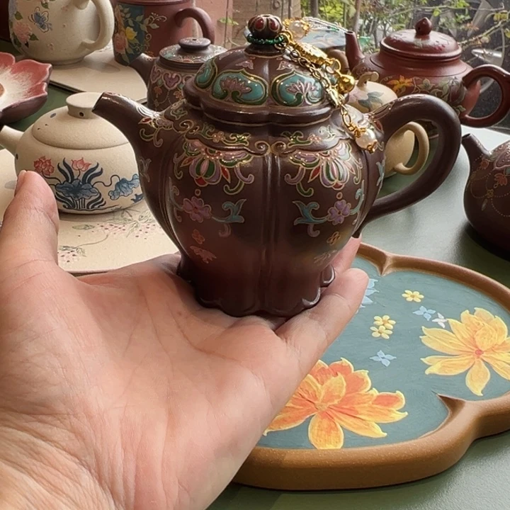 大***哥茶壶紫砂紫砂的手工制作工艺是