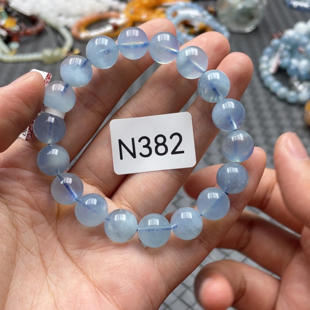 未镶嵌手链海蓝宝石