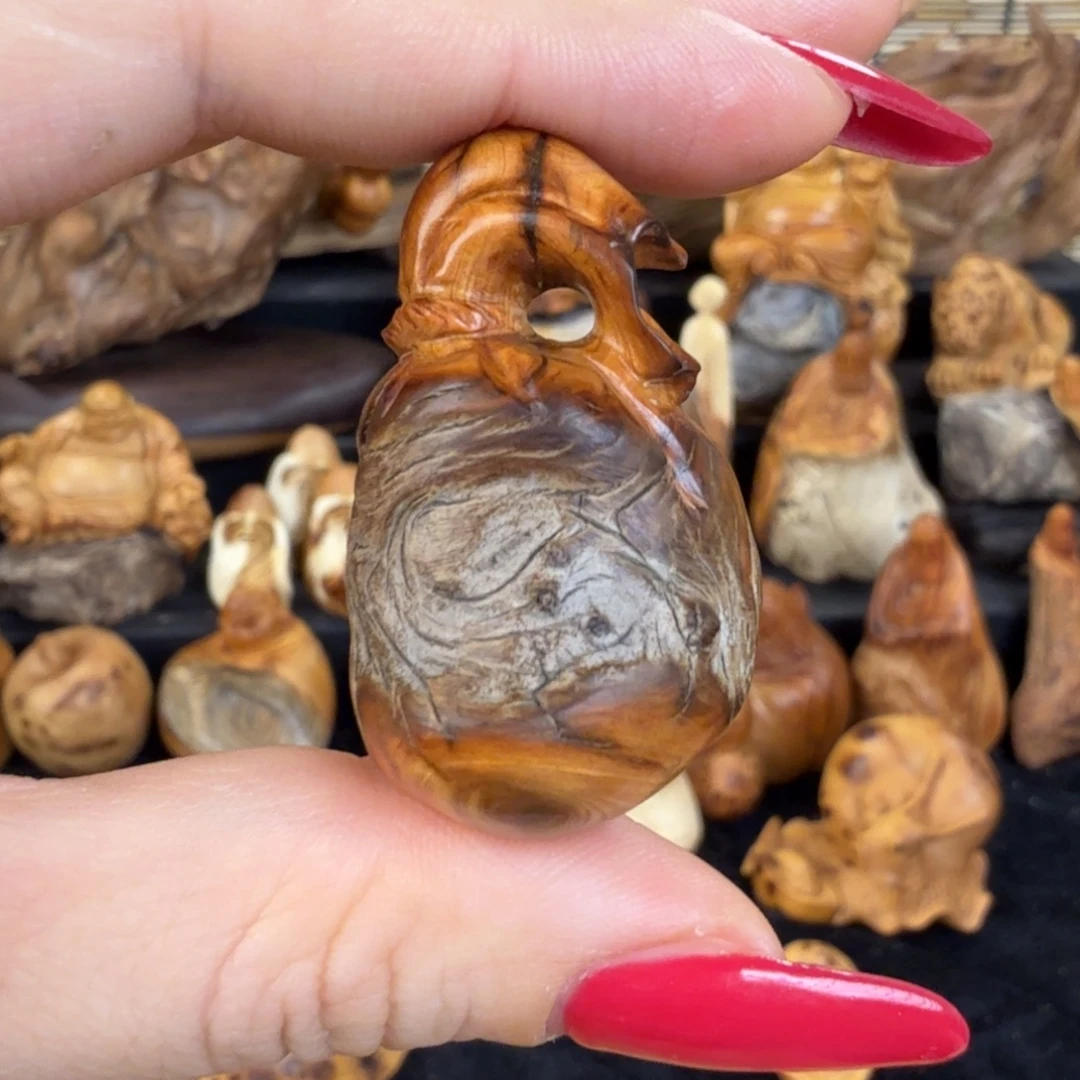 柏木（崖柏）手把件