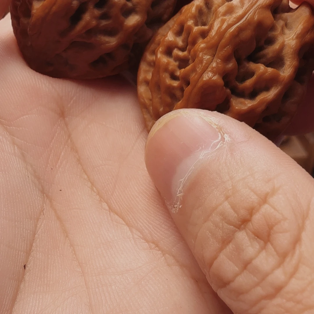 风***夏文玩核桃吊坠slw红皮